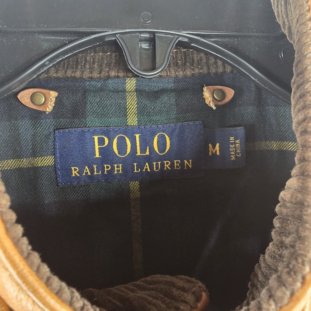 Polo Ralph Lauren‎ SOUTHBURY MENS BROWN CALF LEATHER MOTORCYCLE JACKET Medium - Picture 4 of 16